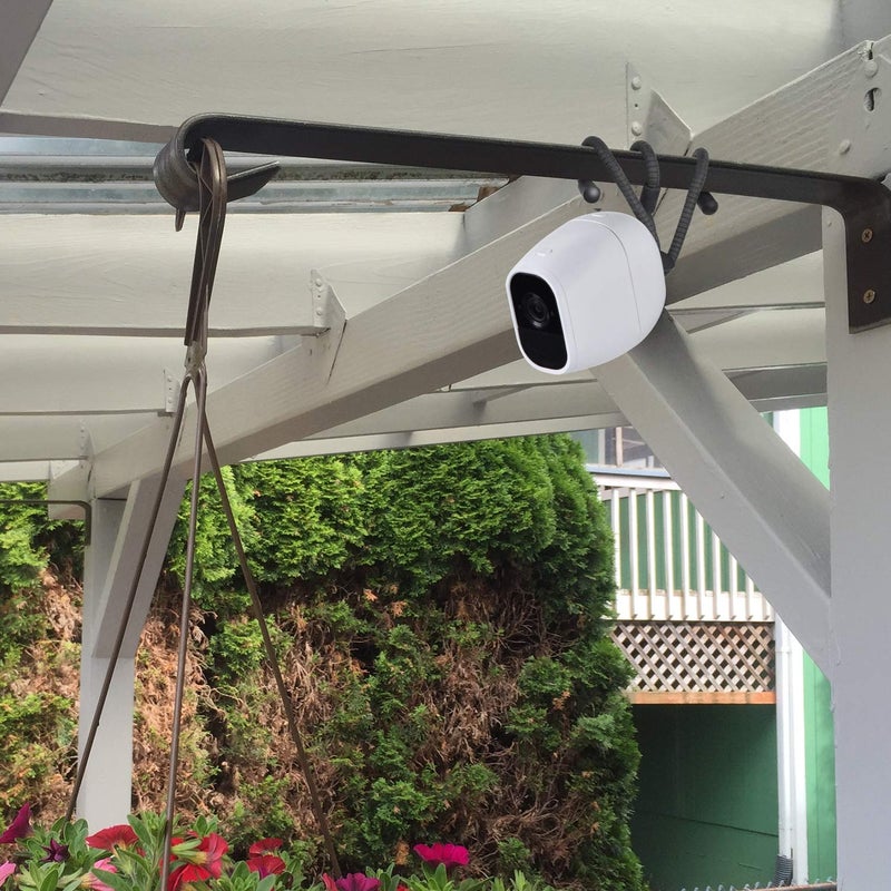 Uogw حامل ثلاثي مرن من Uogw - عبوة 2 متوافق مع Arlo Pro 4/Pro 2/Pro، Arlo Ultra، Arlo Baby، Arlo Pro 3، Arlo Go، Arlo Pro 5S 2K، Go 2، حامل حائط Arlo، قم بتثبيت كاميرا الأمان المنزلية Arlo في كل مكان. - Image 4